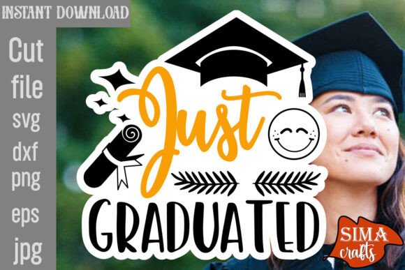 Just Graduated SVG Cut File: A Designer's Review