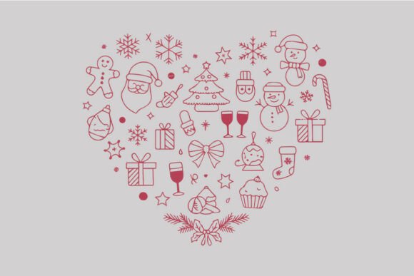 Review: Christmas Heart Shape SVG Gingerbread for Holiday Stitching