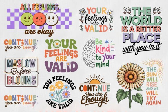 Review: Positive Mental Health Quote Svg Bundle