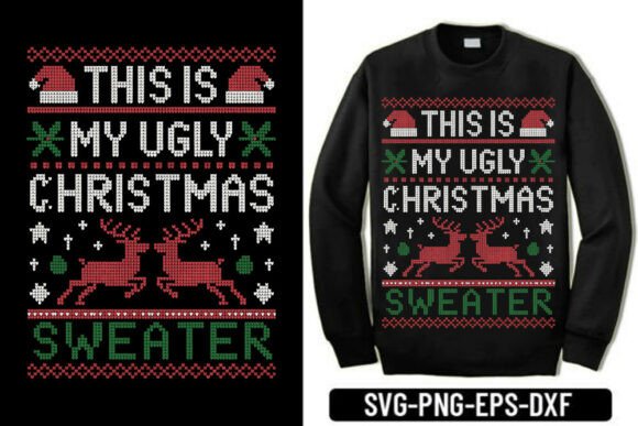 Review: Ugly Christmas Sweater SVG for Festive Embroidery