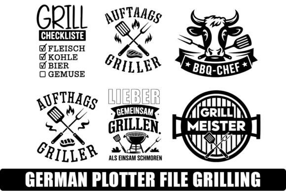 Reviewing the German Plotter File Grilling Svg for Embroidery