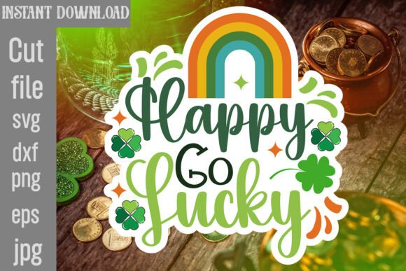 Reviewing the Happy Go Lucky SVG Cut File for Embroidery