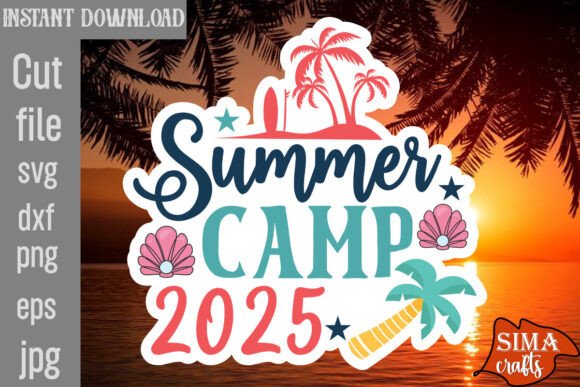 Summer Camp 2025 SVG Cut File: A Designer's Review