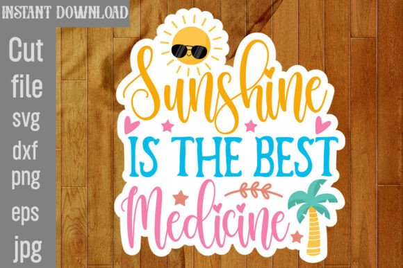 Sunshine is the Best Medicine SVG: A Designer's Review